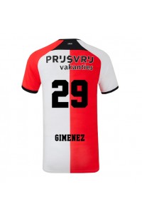 Feyenoord Santiago Gimenez #29 Fotballdrakt Hjemme Klær 2024-25 Korte ermer